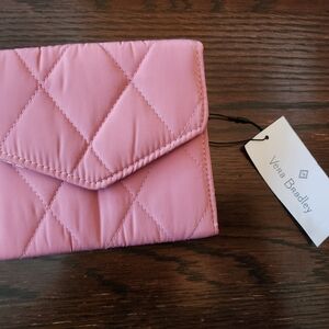 Vera Bradley Pink Quilted Wallet